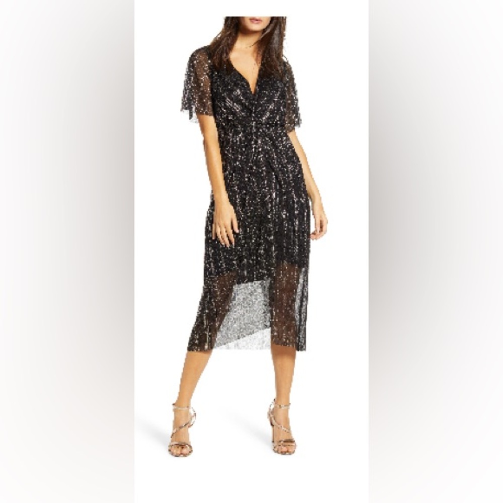 NWT! Sparkly Midi dress